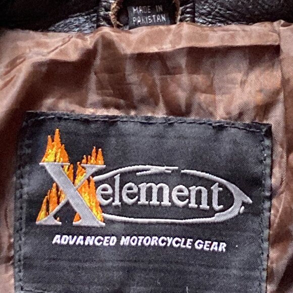 Xelement Advanced Motorcycle Gear XL Leather Jacket – Heavy, Excellent Condition - Picture 2 of 11